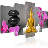  Slika - Zen: golden Buddha 100x50 Cijene