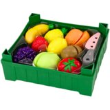  Dječji set voća s magnetom i nožem za rezanje - zelena | shoptok.hr