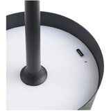 House Nordic Črna LED namizna svetilka (višina 37 cm) Bradford – | Shoptok.si