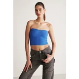 Grimelange Keira Slim Sax Blue Bustier