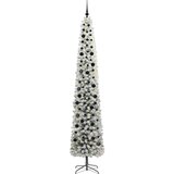 vidaXL Umestno božično drevo Zelena 270 cm PVC in Jeklo in Plastika | Shoptok.si