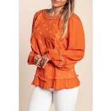 Fenzy Bluza Z Dolgimi Rokavi, Oranžna | Shoptok.si