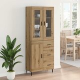  Highboard 2 pcs Umjetnički hrast 69,5 x 34 x 180 cm | Eponuda.ba