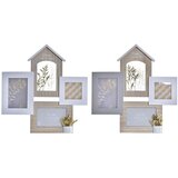  Okvir za sliku DKD Home Decor Drvo 39 x 3 x 41 cm Prirodno biljke (2 kom.) | shoptok.hr