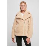 UC Curvy Ladies Sherpa Biker Jacket unionbeige | Shoptok.si
