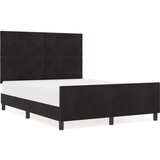 vidaXL Krevet okvir Crni 140x200 cm Baršun | shoptok.hr