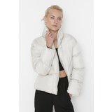 Trendyol stone high neck down jacket