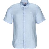 Timberland SS Mill River Linen Shirt Slim Blue | shoptok.hr