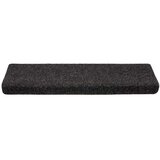  Prostirke za stepenice samoljepljive 20 kom 65x21x4 cm crne pravokutne rubove | shoptok.hr