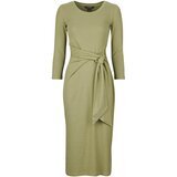 Polo Ralph Lauren IMALAH LONG SLEEVE DAY DRESS Kaki Cijene