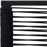  Vrtne stolice 2 kom od PVC ratana crne | shoptok.hr