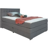 Hom`in POSTELJA BOXSPRING x , les, tekstil, leseni material siva | Shoptok.si
