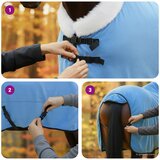 Pokrivač za konje Pun Aqua 135 cm Polartec | shoptok.hr