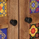  Highboard Prirodna 60 x 33,5 x 100 cm Čvrsto drvo manga | shoptok.hr