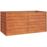 vidaXL Povišena vrtna gredica boja hrđe 160 x 80 x 77 cm čelik COR-TEN | shoptok.hr