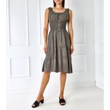Gemre Dark Green Strappy Dress Masaew | Shoptok.si