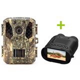 OXE Lovska kamera Gepard II in binokularni nočni vid DV29 + 32GB SD kartica in 4 baterije! | Shoptok.si