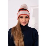 Kesi Women's cap Kinga K297 light beige + black | shoptok.hr