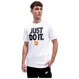 Nike Majice s kratkimi rokavi CAMISETA BLANCA HOMBRE JUST DO IT DZ2989 Bela | Shoptok.si