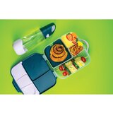 b.box Bottle with Straw steklenička s slamico Indigo Pink 450 ml | Shoptok.si