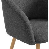 MID.YOU SET NASLANJAČEV, tekstil črna | Shoptok.si