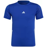 ADIDAS SPORTSWEAR Tehnička sportska majica tamno plava / bijela