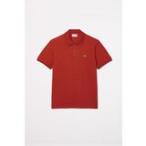 Lacoste SHORT SLEEVED RIBBED COLLAR Crvena | shoptok.hr