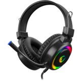  Slušalice sa mikrofonom gaming RAMPAGE SN-R10 ALQUIST black, 3,5 mm, RGB | Eponuda.ba