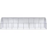 Vanjski kokošinjac 3 x 8 x 2 m od pocinčanog čelika | shoptok.hr