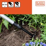 Black & Decker Vrtni alat grablje s 5 zuba 66-101 cm | shoptok.hr