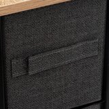 5five Five ormarić sa 4 ladice Tissa l. 20 x P. 48 x H. 77 cm željezo/MDF tamno siva | shoptok.hr
