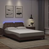  Okvir kreveta s LED-om bez madraca Zadar sivi 120 x 200 cm | Eponuda.com