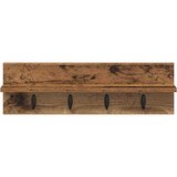  Vješalica za kapute na zidu Zidne Staro drvo 60 x 10,5 x 18 cm | shoptok.hr