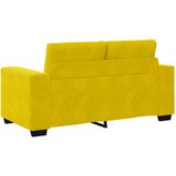  Set sofe 3 pcs Žuta 221 x 80 x 80 cm Baršun | shoptok.hr
