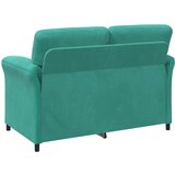 SOFA za dvije osobe Tirkizna 138 x 83 x 95 cm Baršun | shoptok.hr