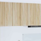 vidaXL Viseča omarica Riga 2 pcs Sonoma hrast in bela 30 x 31 x 80 cm | Shoptok.si