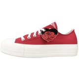 Converse CHUCK TAYLOR ALL STAR LIFT PLATFORM VALENTINE´S DAY Crvena | shoptok.hr