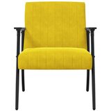  Fotelja Žuta 59 x 75 x 78 cm Baršun | shoptok.hr