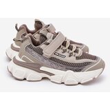 Boto Sneakers Sport Shoes For Kids With Velcro Khaki Ronivelle | ePonuda.com
