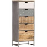 vidaXL Predalnik 45x30x105 cm trden mangov les | Shoptok.si