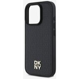 Dkny PU Leather Repeat Pattern Stack Logo MagSafe Zadní Kryt pro iPhone 16 Pro Black Ovitek za telefon Vijolična | Shoptok.si