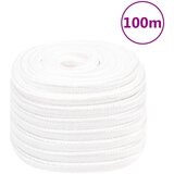vidaXL Vrv za čoln popolnoma bela 20 mm 100 m polipropilen Cene