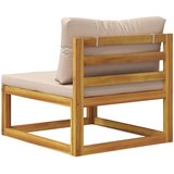  Modularna srednja sofa s jastucima 100 % poliester Solid-Acacia | shoptok.hr