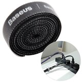 Baseus organizator kablov velcro trak velcro 1m črn, (21396128) Cene