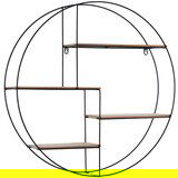 Mömax stenski regal rom 1, kovina, les, Ø 70 cm Cene