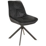  Stolica BOOGIE 1 - baršun - crna | shoptok.hr