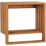 The Living Store Stensko stojalo za brisače 35x20x35 cm trdna tikovina - Stojalo Za Brisače, (21750985) | Shoptok.si