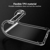 Techsuit Shockproof Clear Silicone prozirna maskica otporna na udarce za Honor Magic8 Lite | shoptok.hr