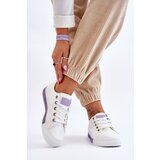 Boto Women's Low Sneakers With Jets White-Violet Demira | ePonuda.com