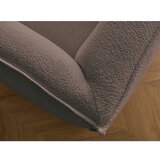 Bobochic Paris Rjava sedežna garnitura iz tkanine bouclé 242 cm Giorgia – | Shoptok.si